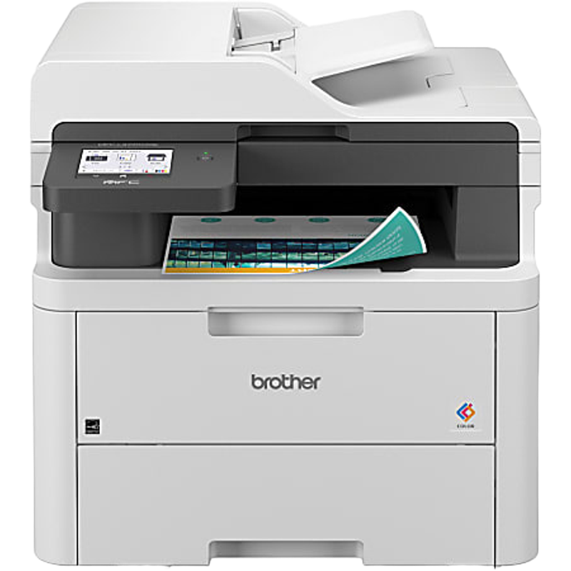 Brother MFC-L3720CDW Wireless Digital Color All-in-One Printer with Laser Quality Output and Refresh EZ Print Eligibility
